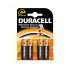 Батарейка DURACELL LR6 1,5V Duralock Alkaline бл/4