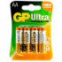Батарейка GP LR6 Ultra Plus (уп/4шт)