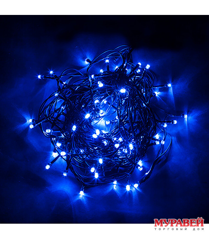 Гирлянда CL05 Feron 230V 200 LED 20м, синий, IP20