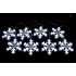 Гирлянда Снежинки Белые 4,4 м, 30 LED