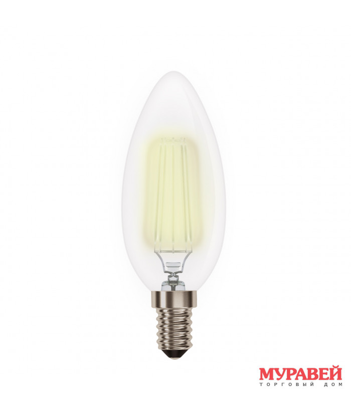 Лампа LED Smartbuy-C37F-8W/4000К/E14, FIL