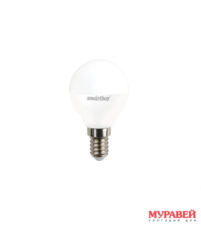 Лампа LED Smartbuy-P45-15W/6000К/E14
