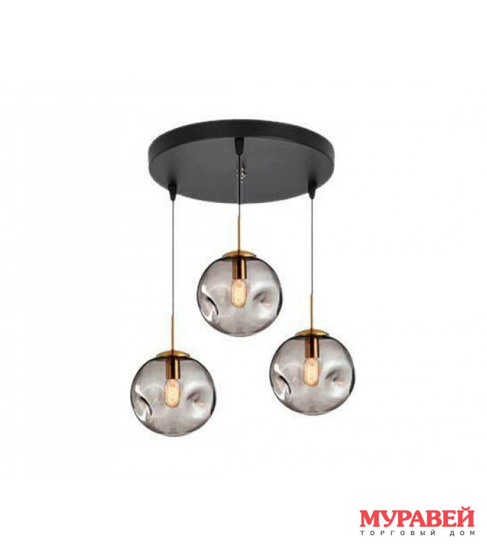 Люстра 043/3 CR медь, круг