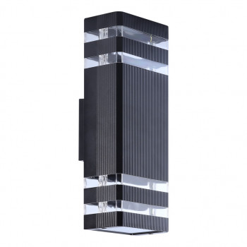 Светильник настенный Е27*2 Smartbuy-Black/IP65