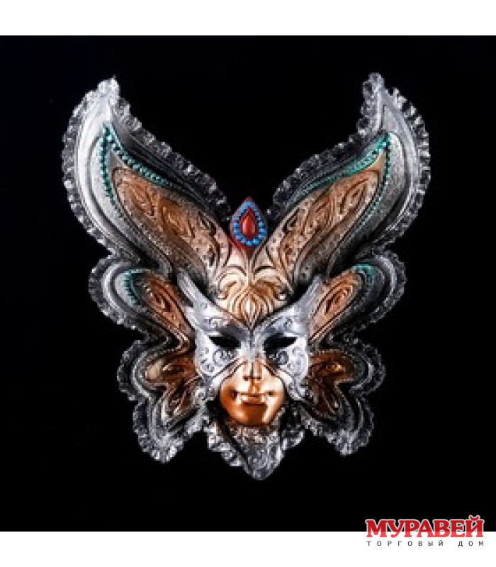 Маска венецианская «Бабочка » 25 см