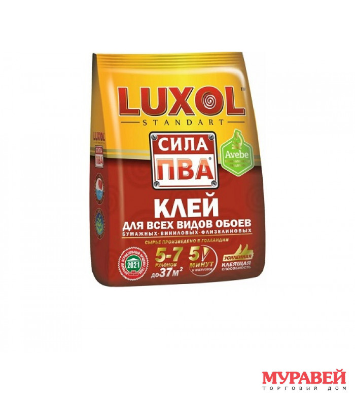 Клей обойный «Luxol сила ПВА» 200г