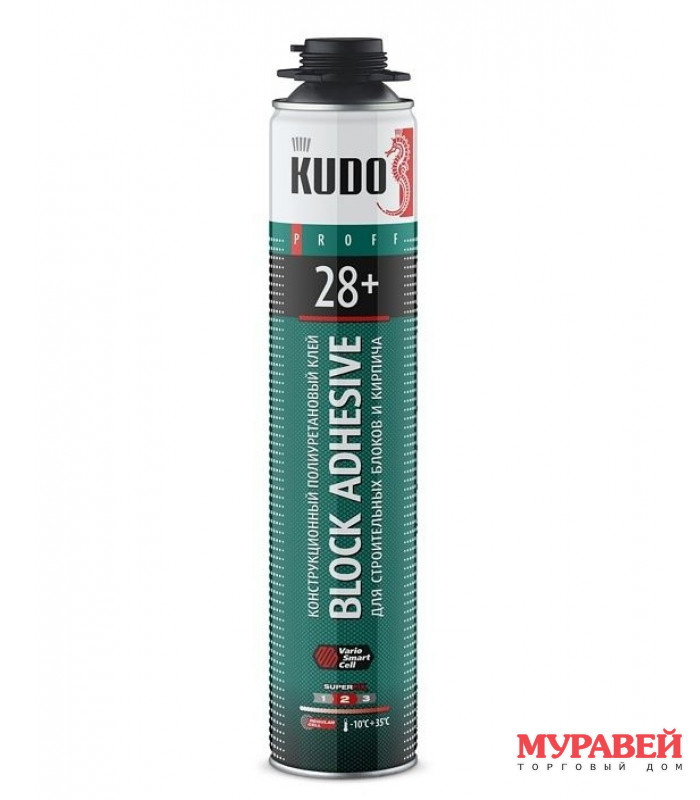Пена-цемент 1000 мл KUDO PROFF 28+