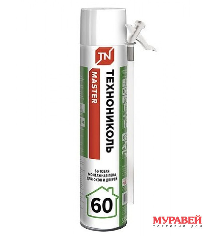 Пена монтажная бытовая Технониколь 60 MASTER