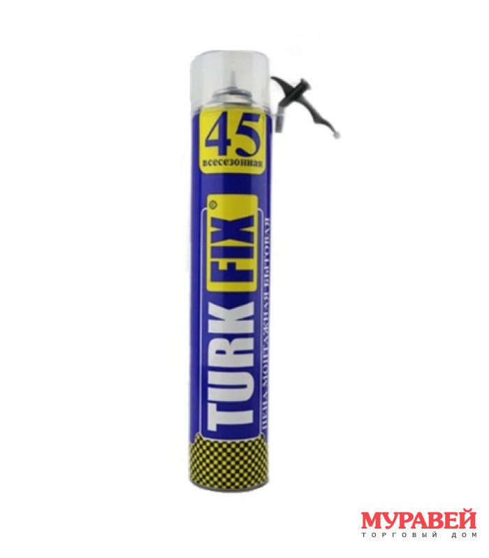 Пена монтажная бытовая TURK FIX 1000 мл Пена монтажная бытовая TURK FIX 1000 мл