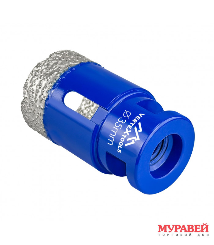 Коронка алмазная для УШМ 35х35 мм VERTEX