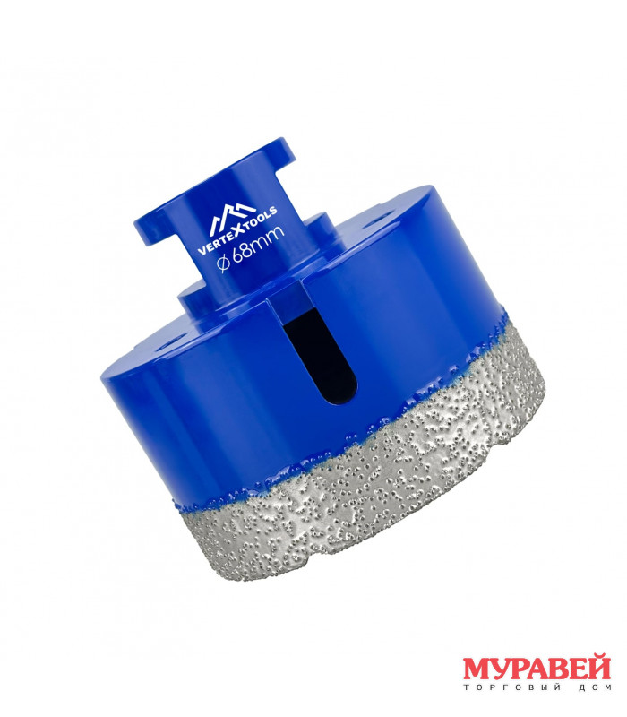 Коронка алмазная для УШМ 68х35 мм VERTEX