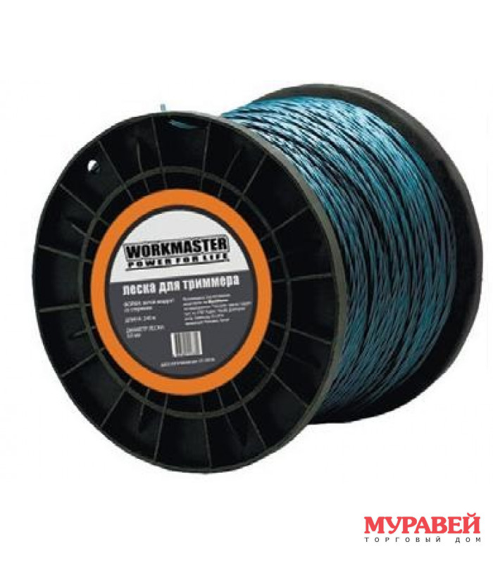 Леска для триммера WorkMaster ЛТ-30240А