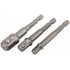 Адаптеры под головки 1/4", 3/8"/ 1/2" , набор 3 шт