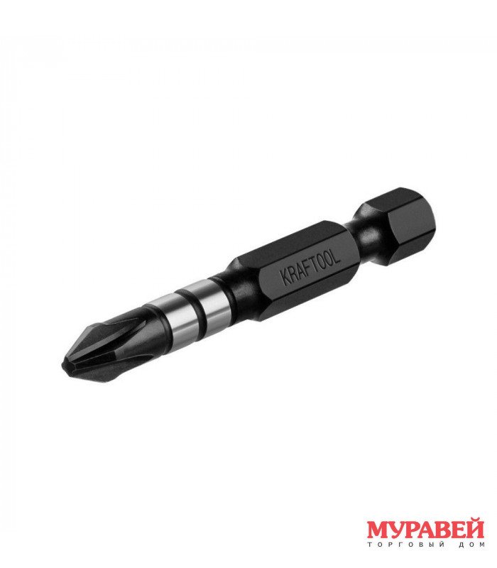 Бита ударная Impact Pro PH2х50 E1/4" KRAFTOOL