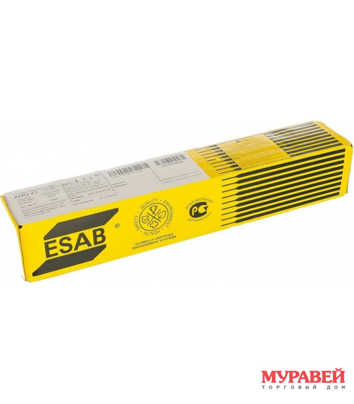 Электроды ESAB АНО-21 d.3мм 5,3кг