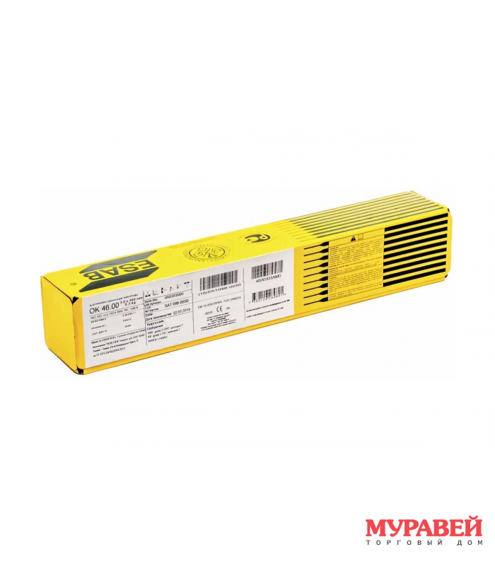 Электроды ESAB-ОК 46,00 d.2,5мм 5,3кг
