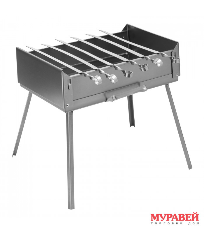 Мангал-дипломат в сумке 410х280х125 мм, 6 шампуров Camping/Palisad