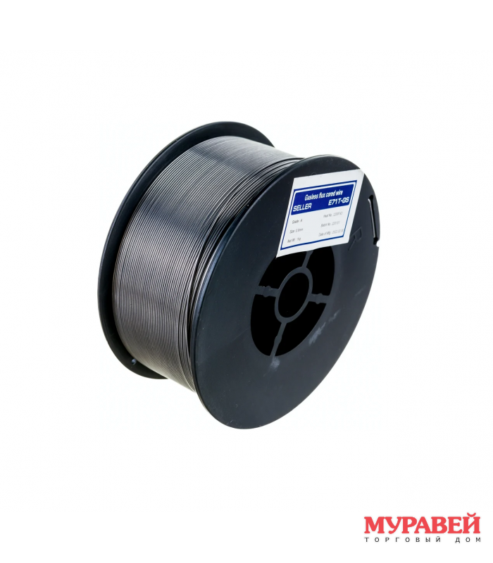 Проволока порош/без газа 1 кг ER 71T-GS ф.0,8 D100