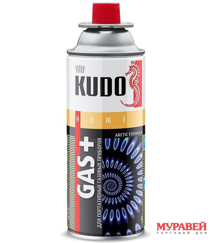 Газ для портативных газовых приборов 520 мл KUDO Газ для портативных газовых приборов 520 мл KUDO