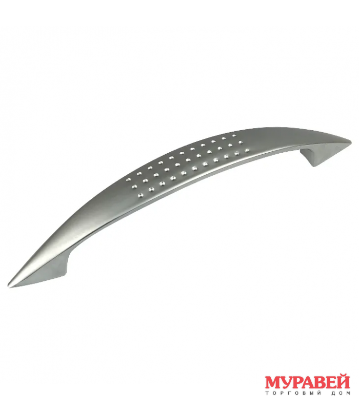 Ручка-скоба ZY-10 96мм хром матовый Trodos